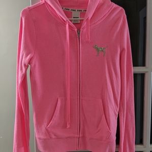 PINK Sequined Sweatshirt